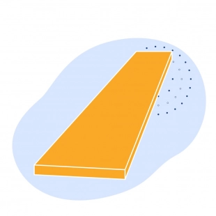Дюралевая полоса 18х7 мм Д16ч ГОСТ 13616-97