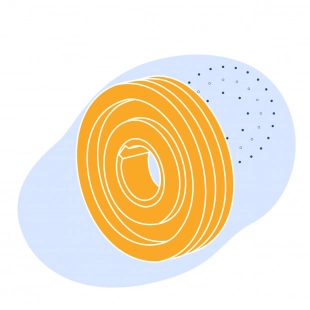 Колесо пильное ведомое в сборе 520 МВ2000