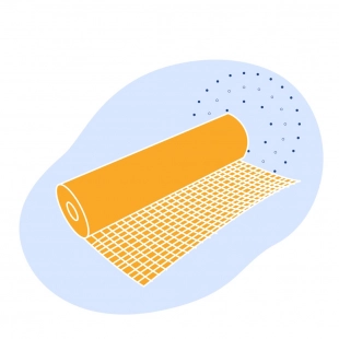 Стальная штукатурная сетка 0.7х0.22 мм Ст20 ГОСТ 3826-82