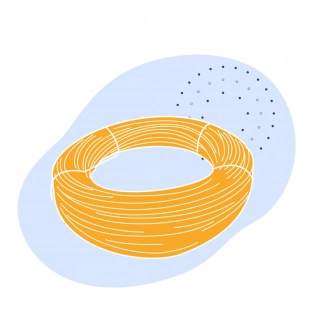 Канат закрытый несущий 55 мм ГОСТ 7676-73