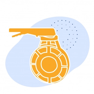 Титановый затвор обратный ДУ 80 мм РУ 10 кгс/см2 ГОСТ 22445-88