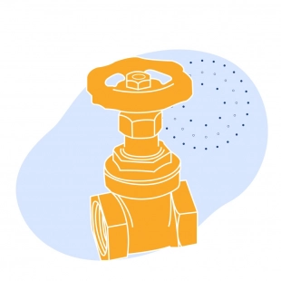 Задвижка нержавеющая фланцевая Ду 65 мм Ру 16 кгс/см2