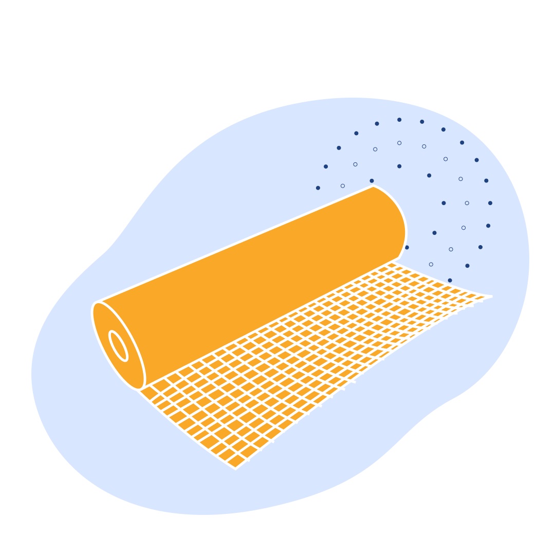 Стальная штукатурная сетка оцинкованная 0.63x0.25 мм Ст20 ГОСТ 3826-82