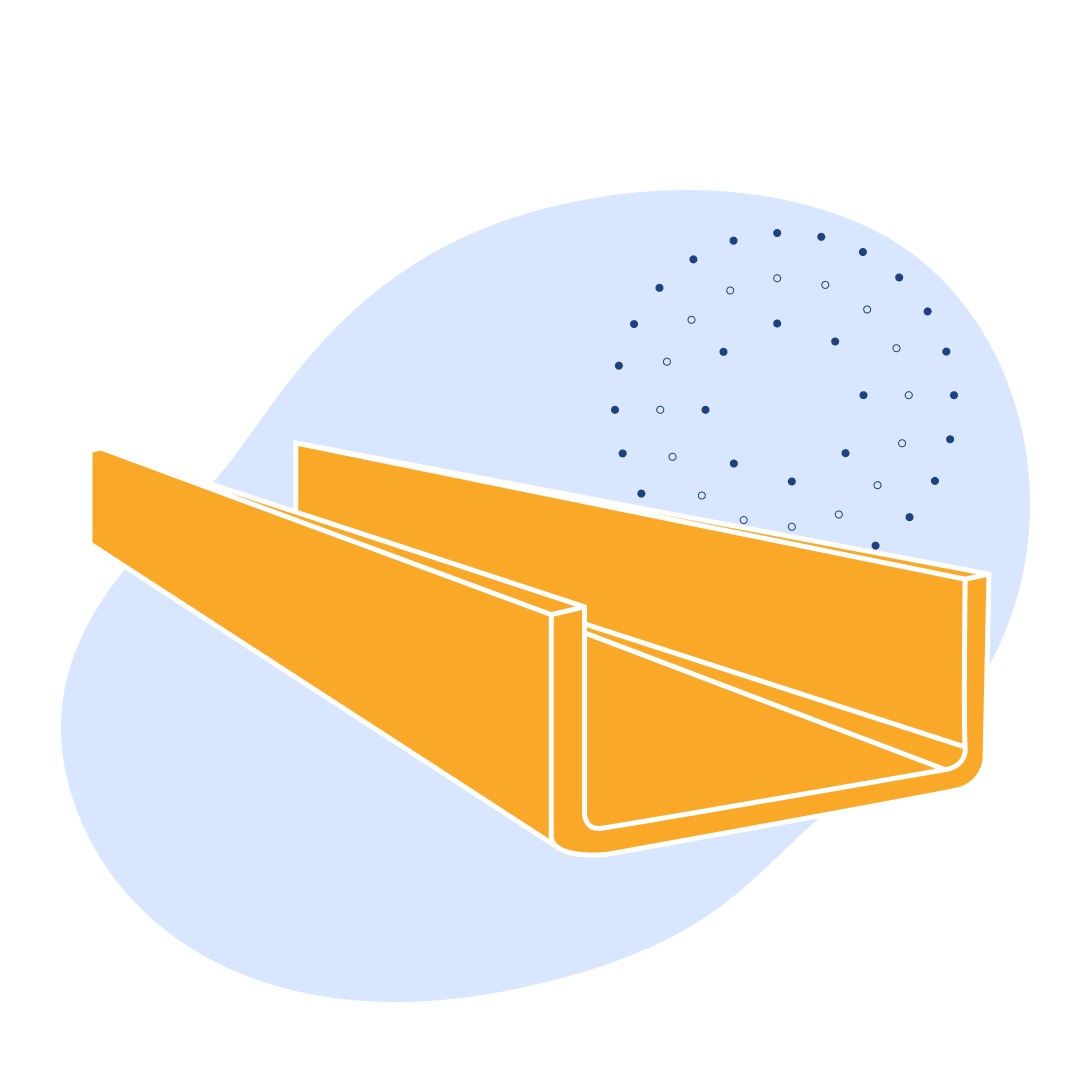 Швеллер стальной гнутый равнополочный 250х60х6 мм Ст3сп ГОСТ 8278-83