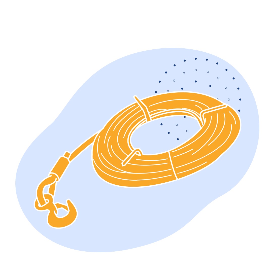 Канат крановый 22.5 мм 6х19 (11+6+6/6)+1 ГОСТ 2688-80