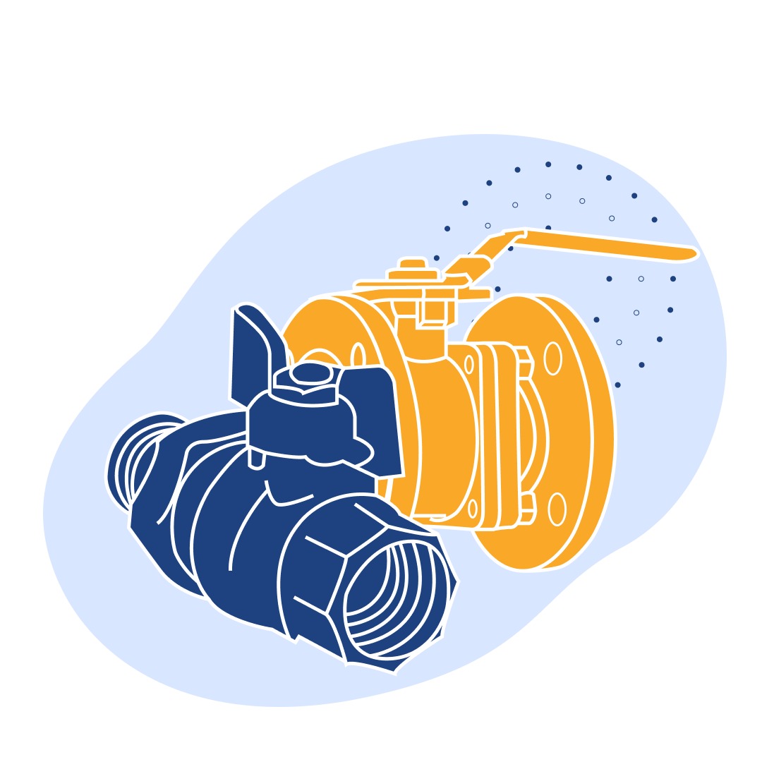 Титановый кран шаровой проходной под приварку ДУ 300 мм РУ 25 кгс/см2 ГОСТ 9702-87