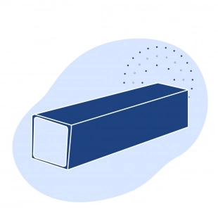 Оцинкованная квадратная труба 110х110х9 мм ст10 ГОСТ 8639-82