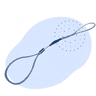 Строп грузовой канатный УСК1 4 т 3 м