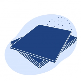 Текстолит листовой электротехнический 1.6 мм Б ГОСТ 2910-74