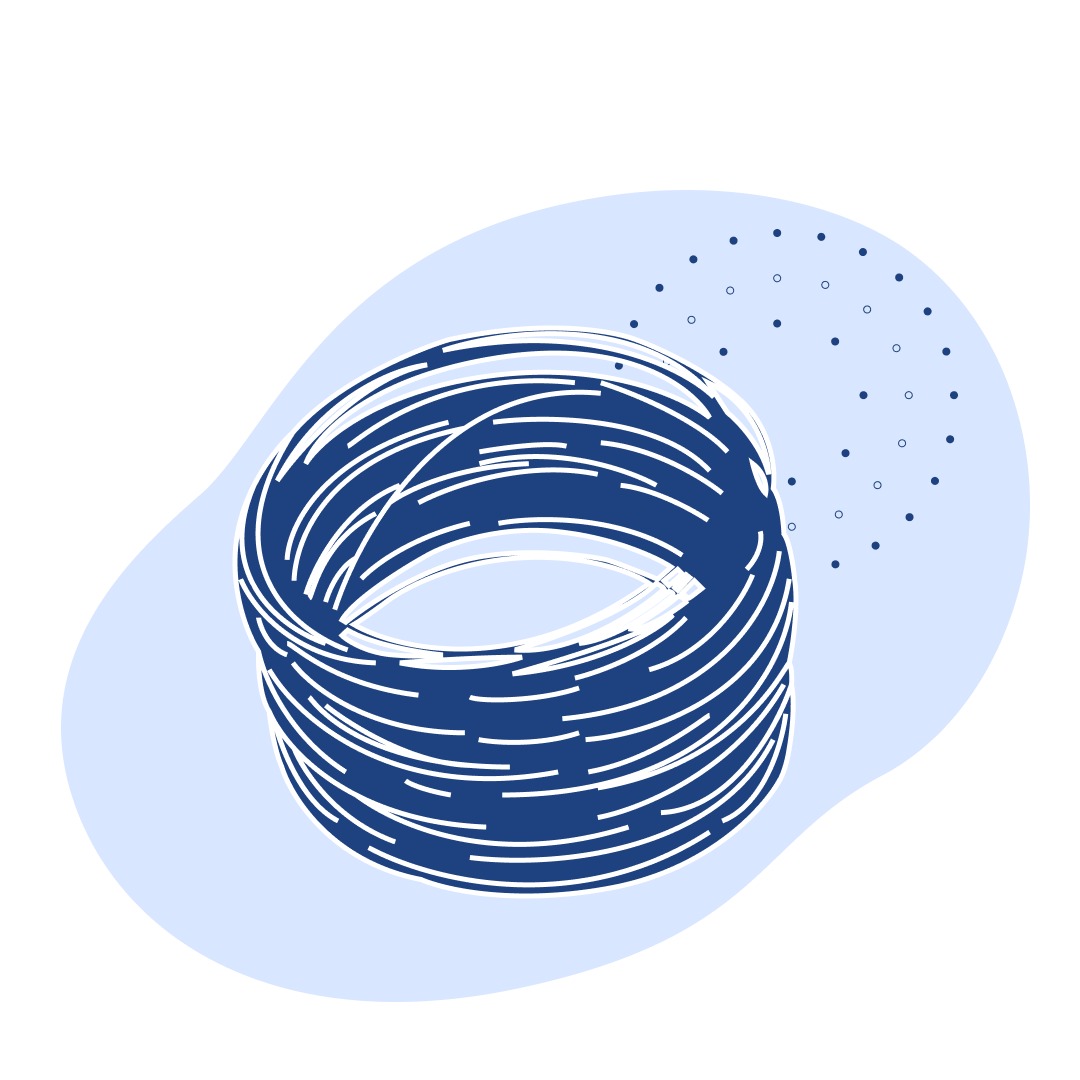Стальная отожженная проволока 1.8 мм 20пс ГОСТ 3282-74