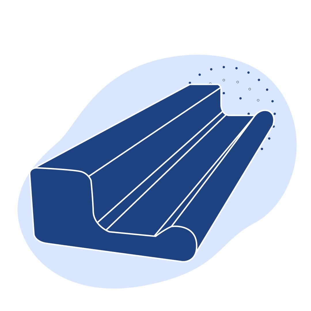 Тормозная шина вагонного замедлителя 4055-А-ГК-07